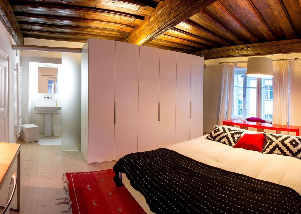Fishsquare Apartman Ljubljana Szoba fotó